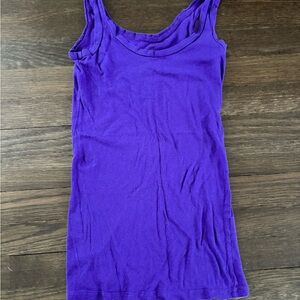 LNA Purple Tank Top XS